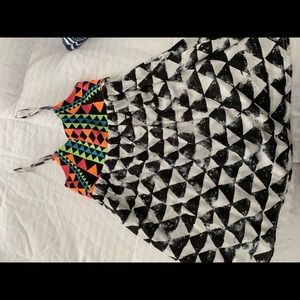Girls Zoe & Rose Band of Gypsies dress. Size Large